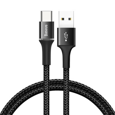 Καλώδιο Baseus USB C Καλώδιο τύπου C για Samsung S9 S10 OnePlus 6 6t Γρήγορη φόρτιση Καλώδιο φόρτισης καλωδίου USB Type C για Xiaomi Redmi 10