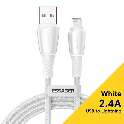 ESSAGER PD 20W USB C laidas skirtas iPhone 12 13 14 Plus Pro Max 3A greito įkrovimo įkroviklio laidas iPad duomenų laido laidas 0,5/1/2/3m