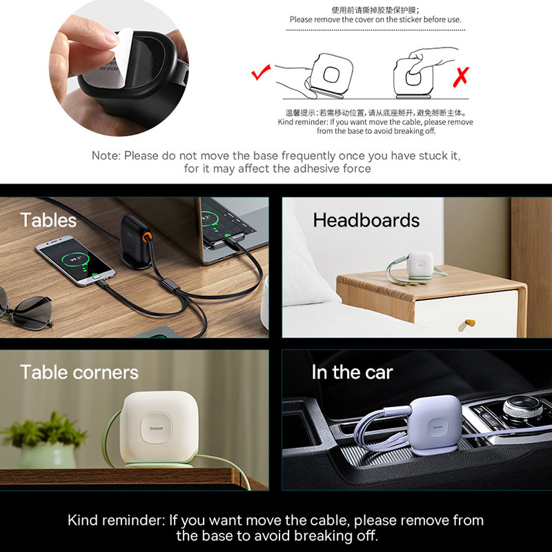 „Baseus“ ištraukiamas 100 W 3 viename USB C laidas, skirtas „iPhone 14 13“ staliniam įkrovikliui, C tipo USB greitasis įkrovimas, skirtas „Macbook Samsung Xiaomi“