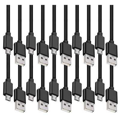 Καλώδιο Micro USB 10 Pack Καλώδιο φόρτισης Android Καλώδιο γρήγορης φόρτισης τηλεφώνου για Samsung Galaxy S7 S6 Edge S5 Note 5 4 A3 A5 A7 A8 A9