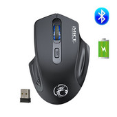 Újratölthető vezeték nélküli egér számítógép Bluetooth csendes egér Ergonomikus PC Gamer egerek MacBook laptophoz USB játék egér