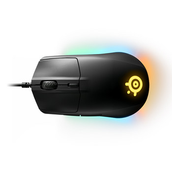 Нова геймърска мишка Steelseries Rival 3 8500 CPI Prism RGB светлинни ефекти Лека мишка Геймърска кабелна мишка