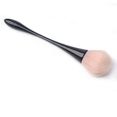 Rose Gold Powder Brush Professional Nail Art Make Up Brush Large Cosmetic Face Cont Cosmetic Face Cont Brocha Colorete Tools