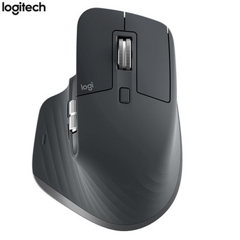 Logitech MX Master 3S/MX Master 3 безжична Bluetooth мишка 8000DPI 2.4G безжична автоматична смяна на колелото за превъртане GamingMouse Офис мишки