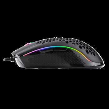 Redragon M808 Storm Лека RGB геймърска мишка 85g Свръхлека Honeycomb обвивка 12 400 DPI Прецизна регистрация Super-Lite кабел