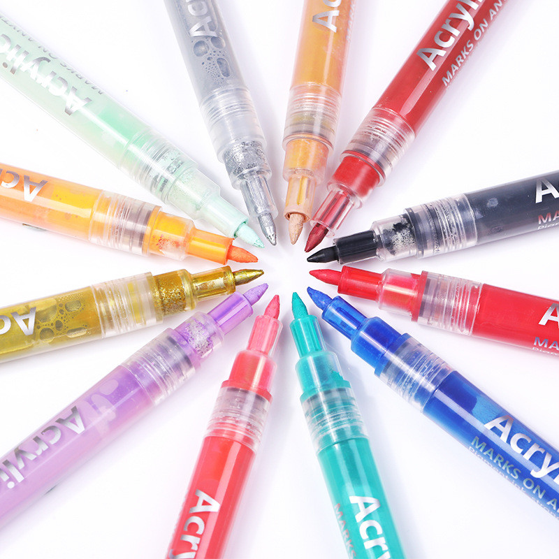 Nail Art Crtanje Graffiti Olovka Vodootporni Alat za slikanje DIY Liner Kist Detalji Line Sketch 3D točkasta olovka Dodaci