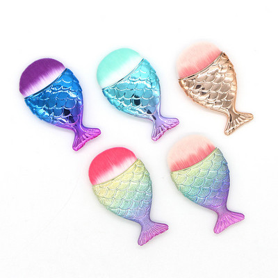 Уникална лазерна пудра за нокти Mermaid Четка за прах Гел Четки за почистване на прах Четка за грим за ноктопластика Консумативи и инструменти