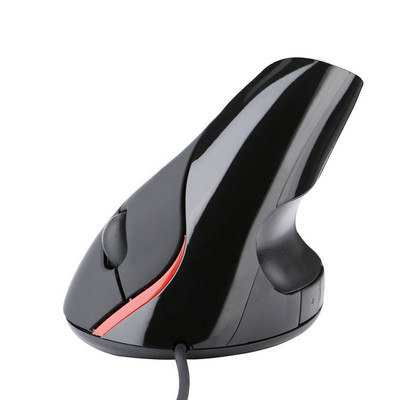 Ergonomikus függőleges egér USB csatlakozó vezetékes jobb oldali számítógépes játék egerek 1,5 m vonalhosszú optikai egér gamer egér laptophoz