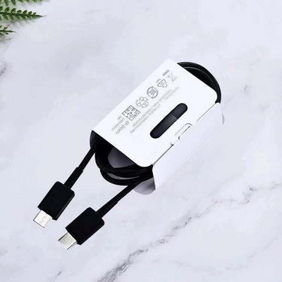 Για Samsung Z Flip 4 3 S10 25w Super PD Καλώδιο γρήγορης φόρτισης 3A USBC To Type C Line 1/2/3M Για Galaxy S21 FE S22 Note20 Ultra S10E