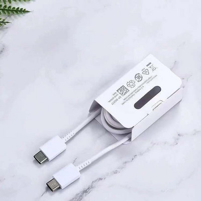 Για Samsung Z Flip 4 3 S10 25w Super PD Καλώδιο γρήγορης φόρτισης 3A USBC To Type C Line 1/2/3M Για Galaxy S21 FE S22 Note20 Ultra S10E