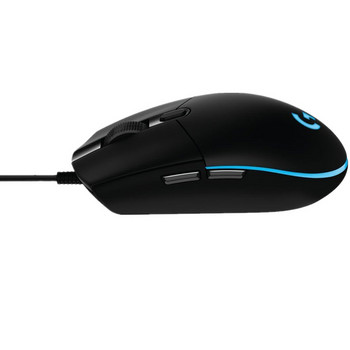 Logitech G102 LIGHTSYNC Геймърска мишка, оптична 8000 DPI, 16,8M цветен LED персонализиране, 6 бутона - международна версия