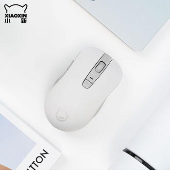 Безжична мишка Lenovo Xiaoxin BT/BT Plus с 1600DPI Bluetooth 3.0/5.0 Функция Smart Sleep Бели/черни мишки за Windows 7 8 10