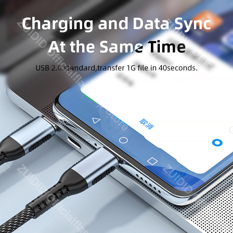 Quick Charge 4.0 USB C na USB Type C kabel za MacBook Pro PD 100W 5A Brzo punjenje za Samsung Xiaomi mi 10 kabel za punjenje 1/2M
