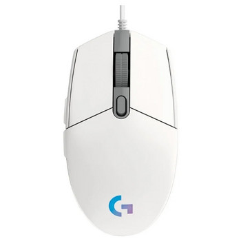 Мишка Logitech G102 Оригинална IC PRODIGY/LIGHTSYNC G203 Геймърска мишка Оптична 8000DPI 16.8M цветен LED персонализиране 6 бутона Кабелна