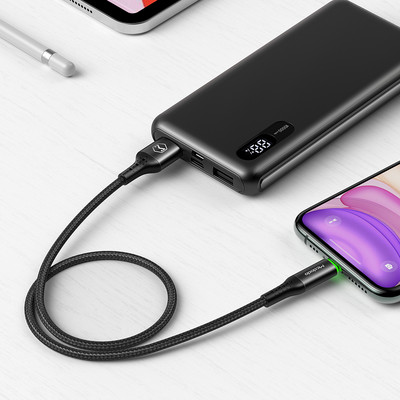 Mcdodo USB-kábel villámhoz iPhone 14 13 12 11 Pro Max XS XR X 8 7 iPad 3A Gyorstöltés iOS Charge Auto Disconnect Data Wire