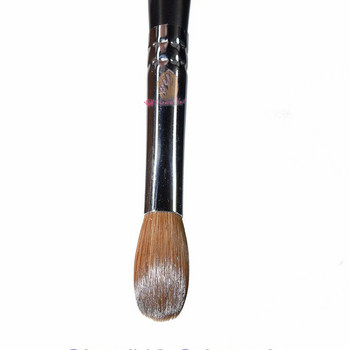 100% Kolinsky Acrylic Nail Brush Six Angles Black Crimped Quality Sable Kolinsky Brush for Manicure Powder Size 8 10 12 14