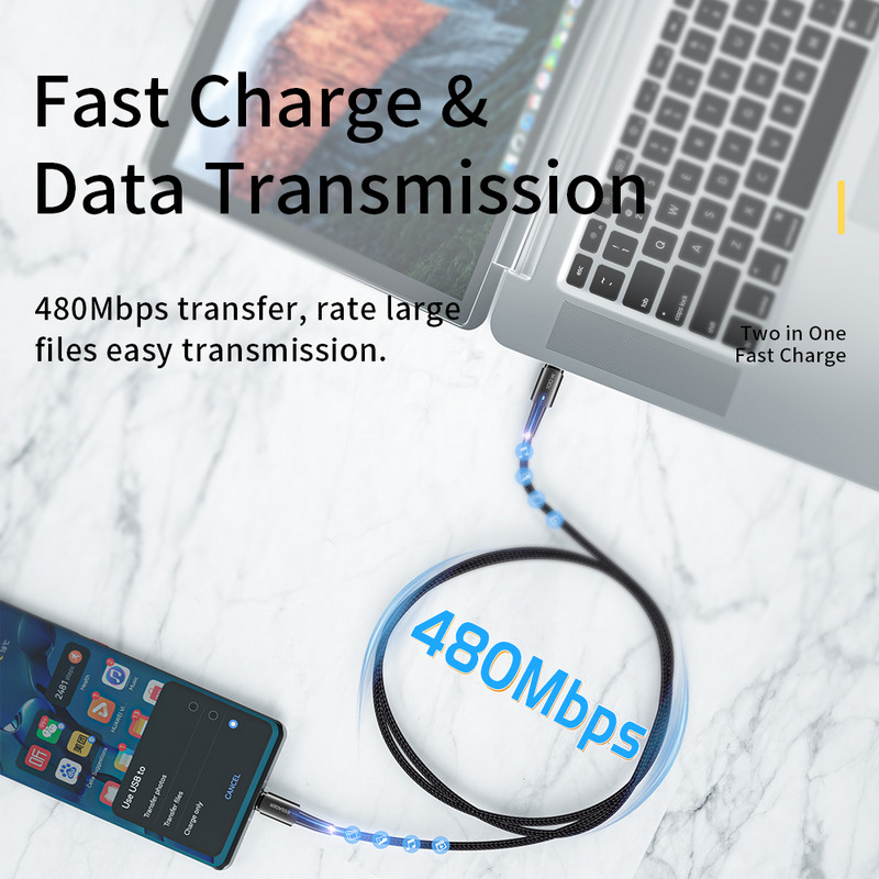 Essager PD100W típusú CC-C kábel gyorstöltő mobil mobiltelefon töltőkábel Xiaomi Samsung Huawei Macbook iPad készülékhez