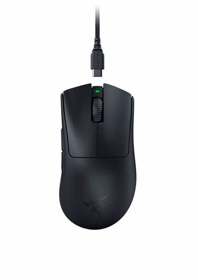 Razer DeathAdder V3 Pro - optický senzor 30K, čierna Ultraľahká bezdrôtová ergonomická e-športová myš