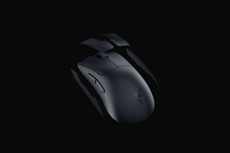 Razer DeathAdder V3 Pro - optický senzor 30K, čierna Ultraľahká bezdrôtová ergonomická e-športová myš