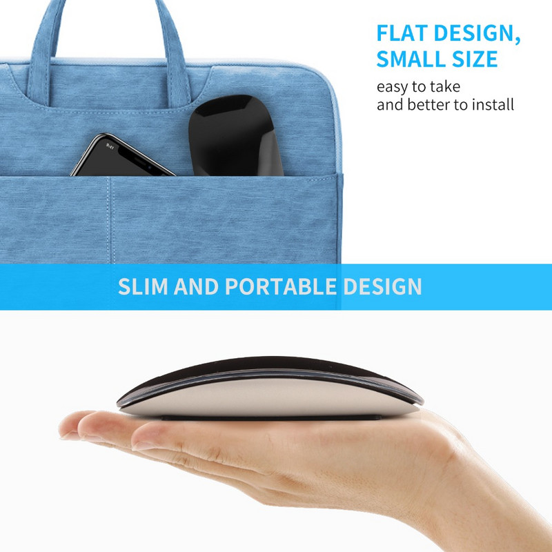 Compatibilitate Bluetooth Mouse fără fir Mute Reîncărcabil Magic Laser Mouse pentru computer Mouse ergonomic pentru Macbook iPad Office Home