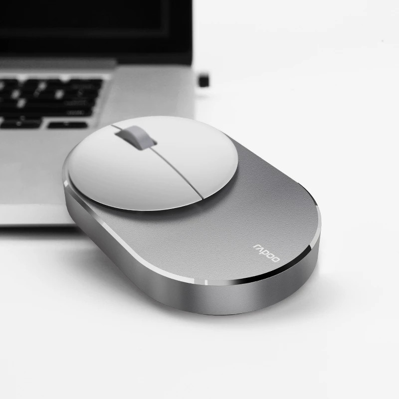 Mouse-ul fără fir Rapoo M600G/M600G Mini Multi-mode acceptă Bluetooth 3.0/4.0 și 2.4G pentru Windows XP/Visa/7/8/10 sau mai târziu, MacOS