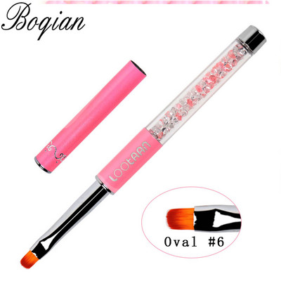 BQAN Professional 5/7/9/11/12/15 mm körömkefe Kézi rajz tippek Rajzvonal Festés Toll Eszközök Manikűr köröm ecset díszítés