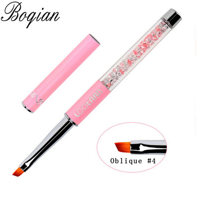 BQAN Professional 5/7/9/11/12/15 mm körömkefe Kézi rajz tippek Rajzvonal Festés Toll Eszközök Manikűr köröm ecset díszítés
