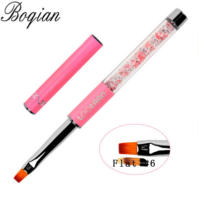 BQAN Professional 5/7/9/11/12/15 mm körömkefe Kézi rajz tippek Rajzvonal Festés Toll Eszközök Manikűr köröm ecset díszítés