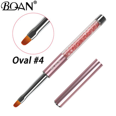 BQAN Professional 5/7/9/11/12/15 mm körömkefe Kézi rajz tippek Rajzvonal Festés Toll Eszközök Manikűr köröm ecset díszítés