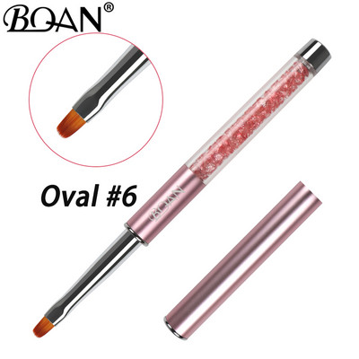 BQAN Professional 5/7/9/11/12/15 mm körömkefe Kézi rajz tippek Rajzvonal Festés Toll Eszközök Manikűr köröm ecset díszítés