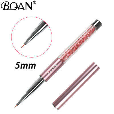 BQAN Professional 5/7/9/11/12/15 mm körömkefe Kézi rajz tippek Rajzvonal Festés Toll Eszközök Manikűr köröm ecset díszítés