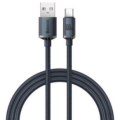 Καλώδιο USB Type C Baseus 100W για Samsung Xiaomi Supercharge 5A 100W Γρήγορη φόρτιση Καλώδιο φόρτισης USB-C για καλώδιο τηλεφώνου