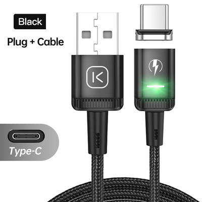 KUULAA magnetski punjač LED kabel za brzo punjenje za iPhone 14 13 12 Samsung Xiaomi Micro USB tip C magnetni kabel podatkovni kabel žica
