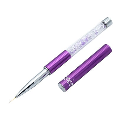 5-20 mm Nail Art Line Kistovi za crtanje Kristalne akrilne tanke olovke za crtanje Alati za manikuru UV Gel