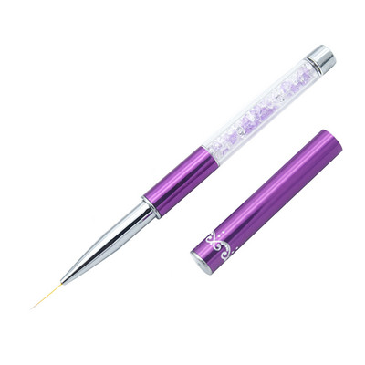 5-20 mm Nail Art Line Kistovi za crtanje Kristalne akrilne tanke olovke za crtanje Alati za manikuru UV Gel