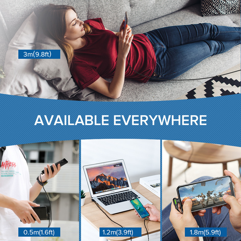 Mcdodo 3A 90-stupňový kábel typu C pre rýchle nabíjanie pre Samsung Xiaomi Redmi Huawei nabíjací kábel pre mobilné telefóny USB C dátový kábel