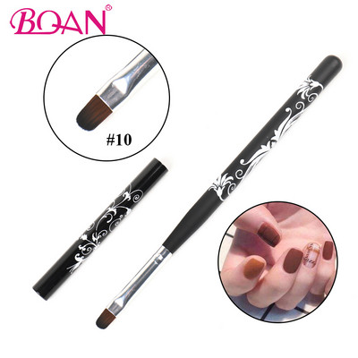 BQAN kétfejű körömdíszítő ecset vonalrajzoló toll 5mm/7mm/9mm/11mm körömdíszítő ecsetek strasszos fogantyús manikűr művészi eszköz