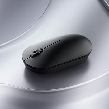 Оригинална Xiaomi Wireless Mouse Lite 1000DPI 2.4GHz Ергономична оптична преносима мини мишка Офис мишки за игри за компютър лаптоп Игра 2