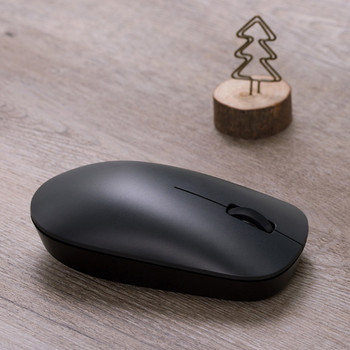 Оригинална Xiaomi mouse lite 2.4GHz ултратънка безжична мишка 1000DPI Ергономични оптични мишки Геймърски мишки за лаптоп Windows 10