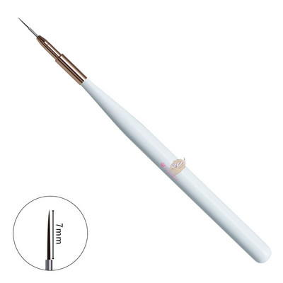 1kom Četkice za crtanje noktiju Liner Detailer Kist za fine linije Olovke Cvjetne slike Crtanje Akrilni alati za manikuru