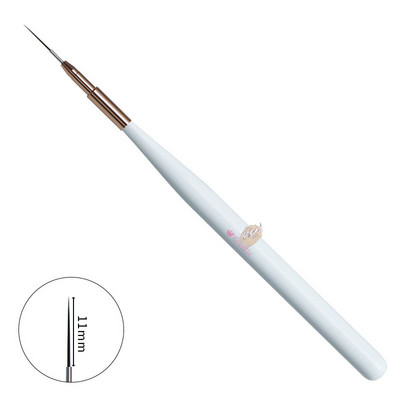 1kom Četkice za crtanje noktiju Liner Detailer Kist za fine linije Olovke Cvjetne slike Crtanje Akrilni alati za manikuru