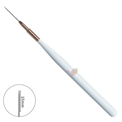 1kom Četkice za crtanje noktiju Liner Detailer Kist za fine linije Olovke Cvjetne slike Crtanje Akrilni alati za manikuru