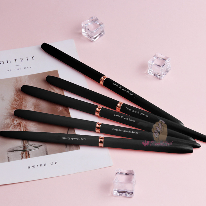 1kom Četkice za crtanje noktiju Liner Detailer Kist za fine linije Olovke Cvjetne slike Crtanje Akrilni alati za manikuru