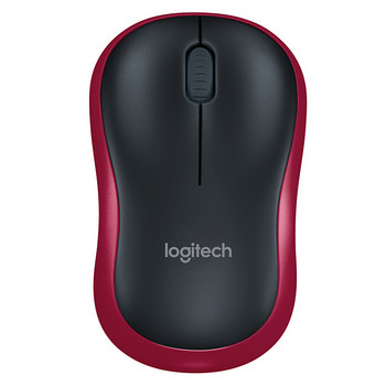 Безжична симетрична мишка Logitech M185 с USB нано приемник за Windows Mac OS Linux Поддръжка Официален тест