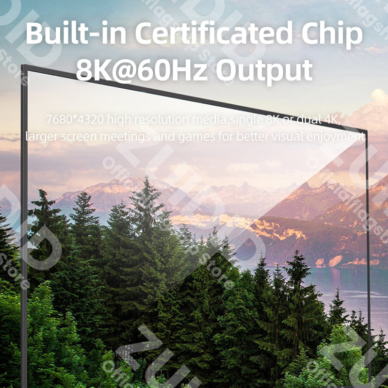 Thunderbolt 4/3 kabel USB4.0 40Gbps USB C na tip C PD 100W 5A 8K@60Hz brzo punjenje Prijenos podataka USB-C kabel za Macbook Pro