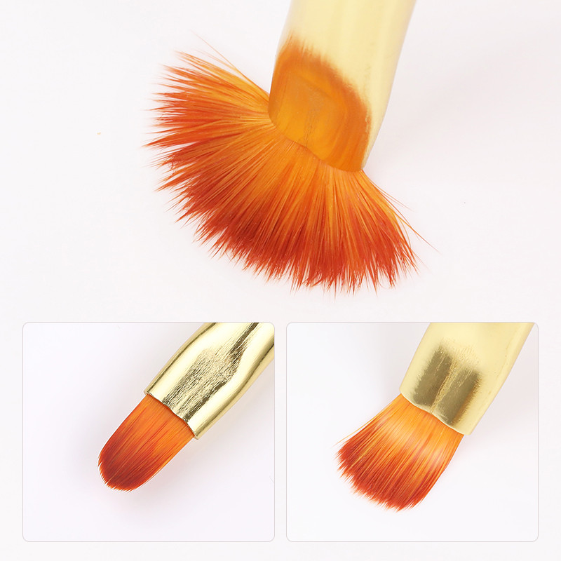 French Stripe Nail Art Liner ecsetkészlet Tippek Ultravékony vonalrajzoló toll, kétvégű UV gél ecsetek manikűr eszközök