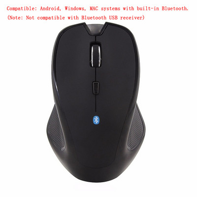 Vezeték nélküli egér 1600DPI 6 gombos állítható vevő Optikai számítógépes egér BT 5.2 Ergonomikus egér mi pad 4-hez