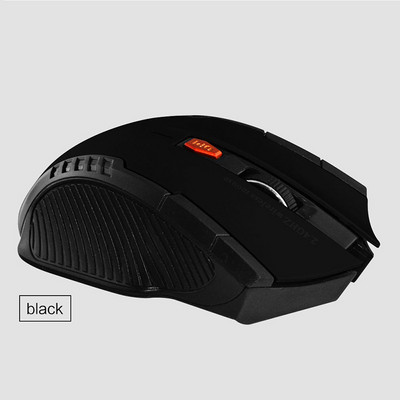 Bezvadu peles peles ar 2,4 GHz USB uztvērēju 1600DPI pele priekš Windows Mac datoram datora klēpjdatoram