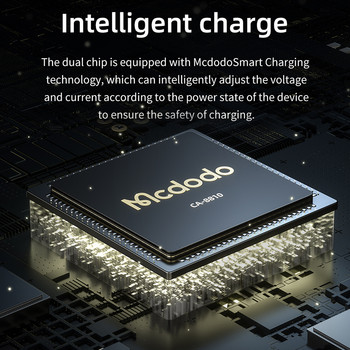 Mcdodo PD 66W USB Type C 6A Кабел за бързо зареждане за Huawei Xiaomi Samsung QC Flash Charge VOOC AFC FCP Кабел за данни на цифров дисплей