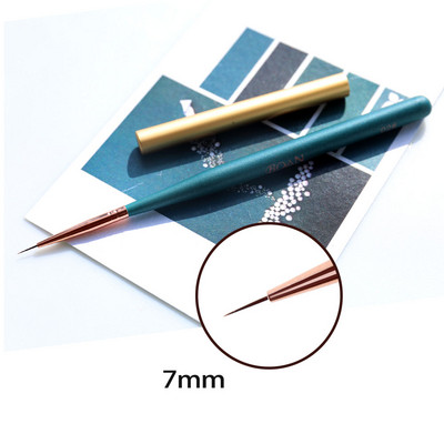 BQAN Nail Art Brush UV Gēla pagarinājuma otu laineris Glezniecības otu laineris Zīmēšanas nagu otas Nagi pildspalvas manikīrs nagu mākslas rīki